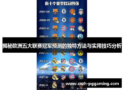 揭秘欧洲五大联赛冠军预测的独特方法与实用技巧分析